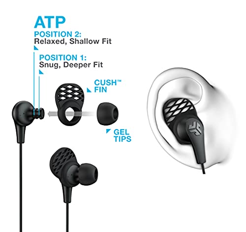 JLab JBuds Pro Signature Schwarz - In-Ear-Kopfhörer (eingebautes Mikrofon, Fernbedienung)