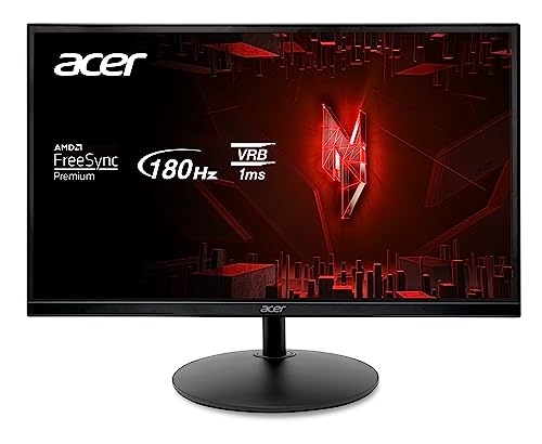 Acer Nitro XF0 (XF240YS3biphx) 23,8" Full-HD Gaming Monitor 60,5 cm (23,8 Zoll), VA, 180Hz, 4ms (GTG), 1ms(VRB) ms, 95% sRGB, 1x HDMI, 1x DP, Audio Ou