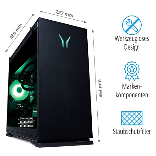 Medion Erazer Hunter X20 MT MD34835 - Intel i9-12900K, 32GB RAM, 2TB SSD, NVidia GeForce RTX 3080 Ti, W11