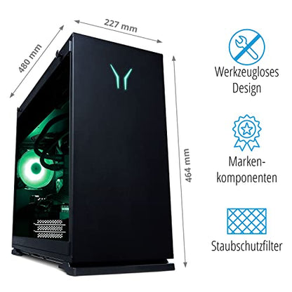 Medion Erazer Hunter X20 MT MD34835 - Intel i9-12900K, 32GB RAM, 2TB SSD, NVidia GeForce RTX 3080 Ti, W11