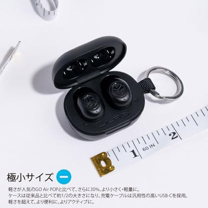 Jlab JBuds Mini True Wireless Earbuds- Black Bluetooth In-Ear-Kopfhörer, Integriertes Mikrofon