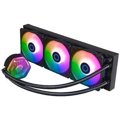 Cooler Master MasterLiquid 360 Atmos ARGB Komplett-Wasserkühlung - 360 mm