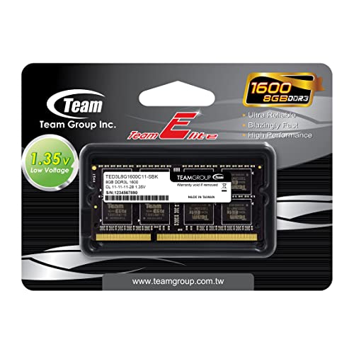 Elite-DDR3-8 GB-SO DIMM 204-PIN-ungepuffert