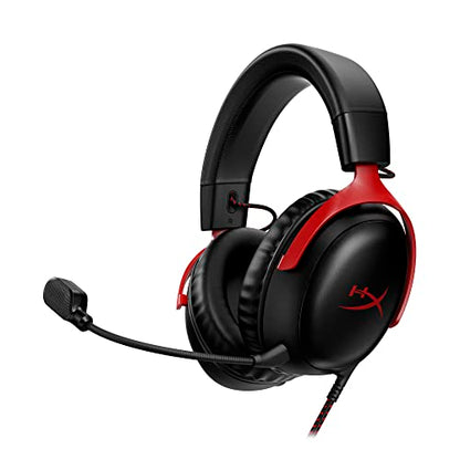 HyperX Wired Gaming Headset - Cloud III black/red