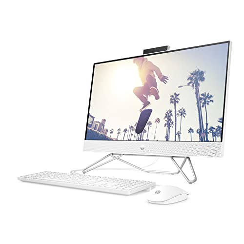 HP All-in-One PC 24-cb0005ng 60,5cm (23,8") Multitouch-Display AMD Athlon 3150U, 8GB RAM, 256GB SSD, Win11