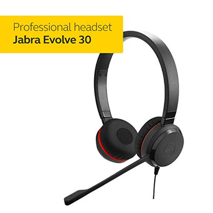 Jabra Evolve 30 II UC Duo USB + Klinke