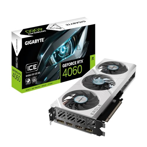 RTX 4060 8GB Gigabyte Eagle OC ICE GDDR6 3Fan