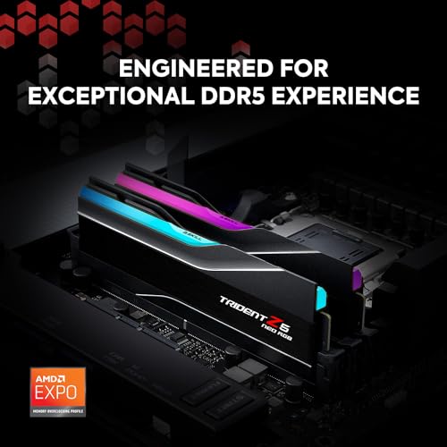 G.SKILL Trident Z5 Neo RGB 64GB Kit (2x32GB) DDR5-6000 CL32 EXPO DIMM Arbeitsspeicher