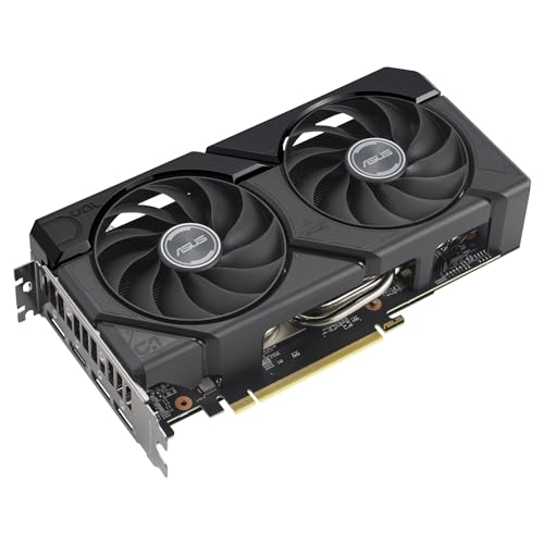 ASUS Dual Radeon RX 7600 XT OC Grafikkarte - 16GB GDDR6, 1x HDMI, 3x DP