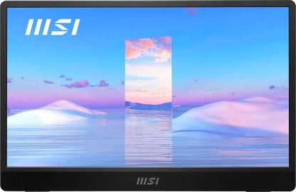 MSI PRO MP161DE mobiler Monitor - IPS, Lautsprecher, USB-C