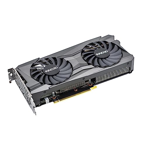 INNO3D GeForce RTX 3060 Ti Twin X2 LHR Grafikkarte - 8GB GDDR6, HDMI, 3x DP