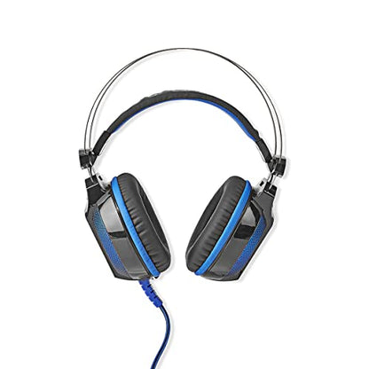 Nedis Gaming Headset Over-Ear Surround USB Type-A Biegbares & einziehbares Mikrofon