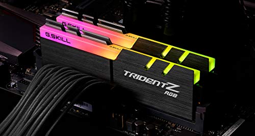 G.SKILL RAM TridentZ RGB Series - 32 GB (2 x 16 GB Kit) - DDR4 4000 UDIMM CL18