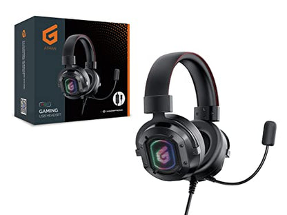 Gaming Headset USB 2mKabel,Mikro,int,Bed,7,1 sw