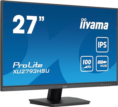 iiyama ProLite XU2793HSU-B6 - LED-Monitor - Full HD (1080p) - 68.6 cm (27")