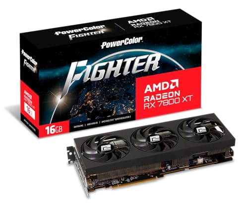 VGA PowerColor Radeon Fighter RX 7800XT 16GB GDDR6