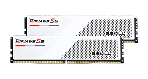 G.Skill RAM Ripjaws S5 - Low Profile - 32 GB (2 x 16 GB Kit) - DDR5 6000 DIMM CL40