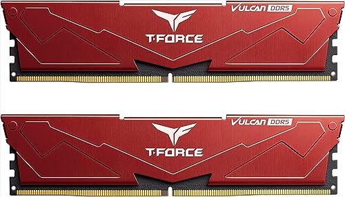 T-FORCE VULCANÎ±-DDR5-Kit-32 GB: 2 x 16 GB-DIMM 288-PIN-5600 MHz / PC5-44800-ungepuffert