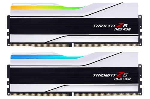 G,Skill Trident Z5 Neo RGB; DDR5-6400; CL32; AMD EXPO  - 48 GB Dual-Kit; weiß