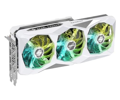 Asrock RX 7700XT Steel Legend White 12GB OC DDR6 192bit