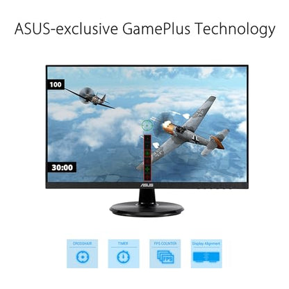 ASUS Eye Care VA27DQF Full-HD Monitor - IPS, 100Hz, Lautsprecher