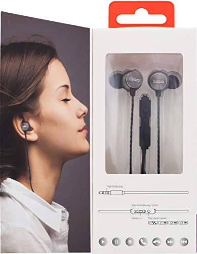 2GO In-Ear Stereo-Headset "Deluxe" - schwarz / anthrazit