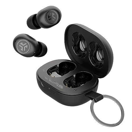 Jlab JBuds Mini True Wireless Earbuds- Black Bluetooth In-Ear-Kopfhörer, Integriertes Mikrofon