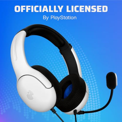 PDP Headset Airlite Stereo   weiss           Playstation 4/5