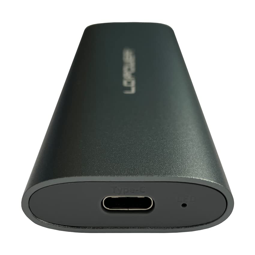 LC-Power LC-M2-C-MULTI-2 USB-C-Gehäuse für NVMe/M.2