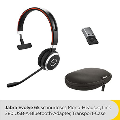 Jabra Evolve 65 SE MS Mono - Headset - On-Ear