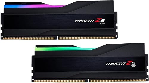 G,Skill Trident Z5 RGB; DDR5-8000; CL40; Intel XMP 3,0 - 48 GB Dual-Kit; schwarz