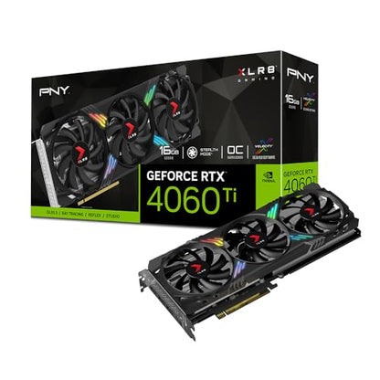 PNY 16GB RTX4060TI XLR8 GAMING VERTO Epic-X RGB OC 3xDP/HDMI RTX 4060 Ti 16GB XLR8 Gaming VERTO Epic-X RGB OC