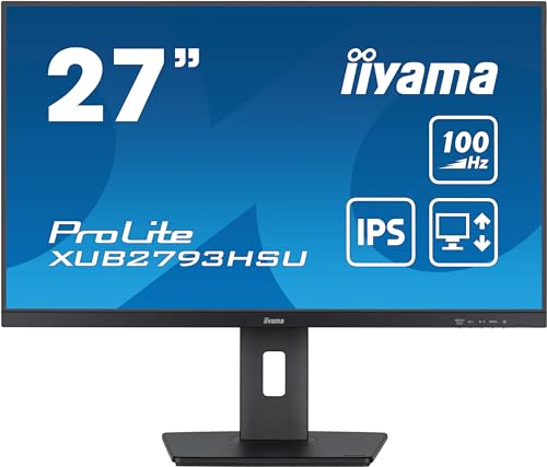 iiyama ProLite XUB2793HSU-B6 - LED-Monitor - Full HD (1080p) - 68.6 cm (27")