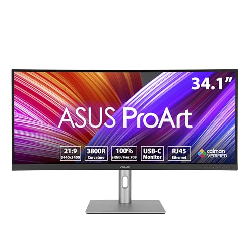 ASUS ProArt PA34VCNV - LED-Monitor - gebogen - 86.6 cm (34.1") - HDR