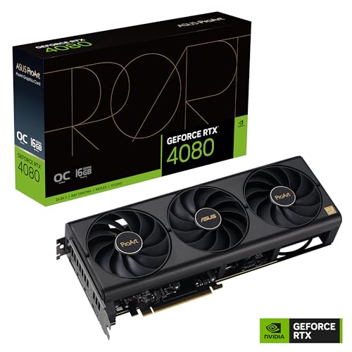 RTX 4080 Super 16GB ASUS PROART OC GDDR6X 3Fan PROART-RTX4080S-O16G