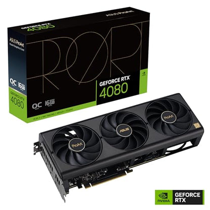 RTX 4080 Super 16GB ASUS PROART OC GDDR6X 3Fan PROART-RTX4080S-O16G