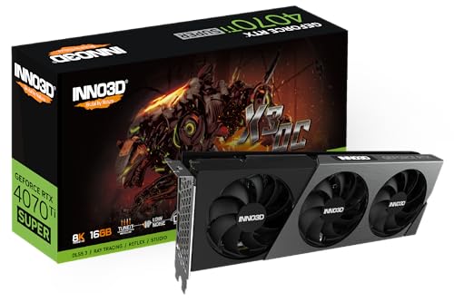 Inno3D GeForce RTX 4070 Ti SUPER X3 OC - 16GB GDDR6X, 1x HDMI, 3x DP