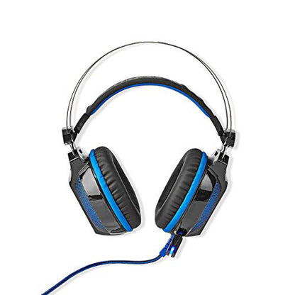 Nedis Gaming Headset Over-Ear Surround USB Type-A Biegbares & einziehbares Mikrofon