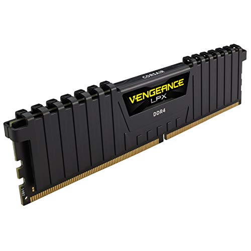 Corsair Vengeance LPX Schwarz 16GB Kit (2x8GB) DDR4-4000 CL18 DIMM Arbeitsspeicher, optimiert für AMD