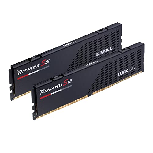 G.Skill DDR5 RAM 64GB (2x32GB Dual-Kit) PC5200 CL36 RS5K  Ripjaws S5 black Intel optimiert