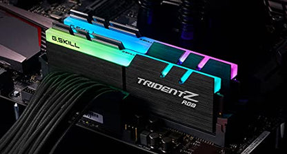 G.SKILL RAM TridentZ RGB Series - 32 GB (2 x 16 GB Kit) - DDR4 4000 UDIMM CL18