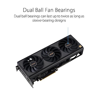 ASUS ProArt GeForce RTX 4070 Ti SUPER OC Grafikkarte - 16GB GDDR6X, HDMI, 3x DP