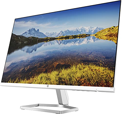 HP M24fwa Full HD Monitor - IPS-Panel, AMD FreeSync, silber-weiß