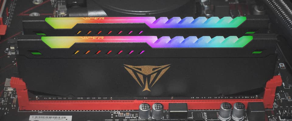 DDR4 PC3600 Patriot 64GB (2x32) Viper Steel RGB PE881