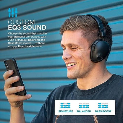 JLab Studio Pro Wireless Over Ear Bluetooth Kopfhörer Über 35 Stunden Spielzeit, Faltbar für einfache Aufbewahrung/Reisen