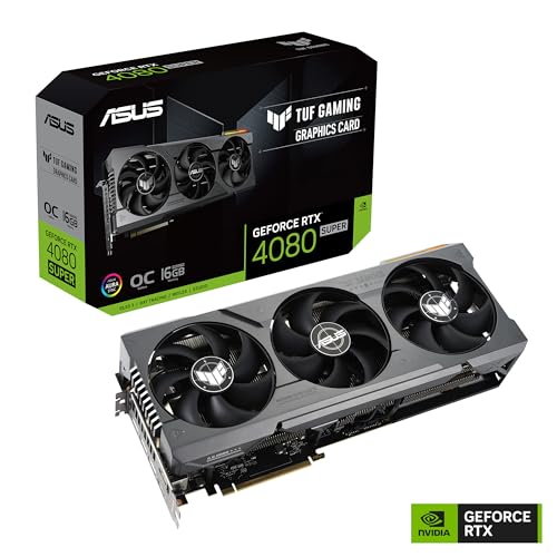 ASUS TUF GeForce RTX 4080 SUPER OC Grafikkarte - 16GB GDDR6X