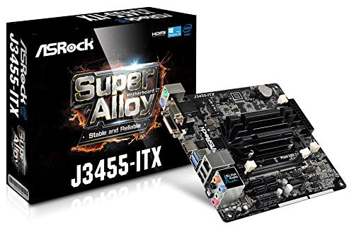 ASRock J3455-ITX - Motherboard - Mini-ITX - Intel Celeron J3455