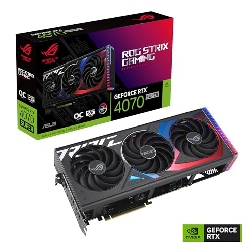 RTX 4070 Super 12GB Asus ROG Strix Gaming OC GDDR6X 3Fan