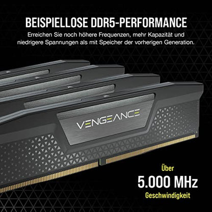 CORSAIR RAM Vengeance RGB - 48 GB (2 x 24 GB Kit) - DDR5-6000 DIMM CL36