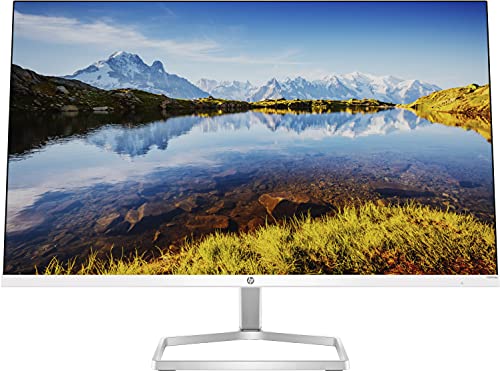 HP M24fwa Full HD Monitor - IPS-Panel, AMD FreeSync, silber-weiß